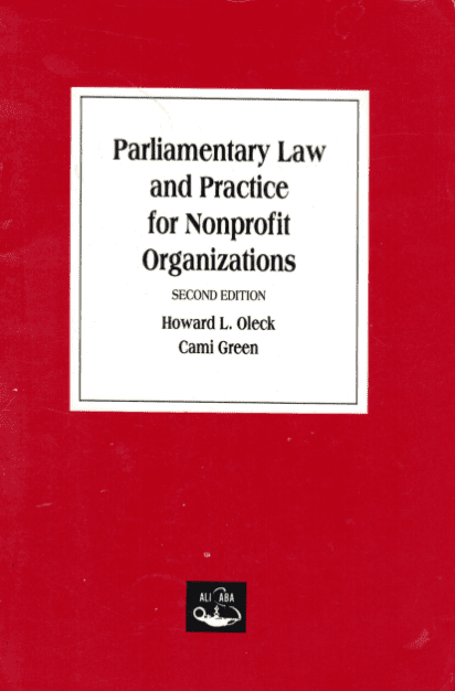 Parliamentary Law and Practice